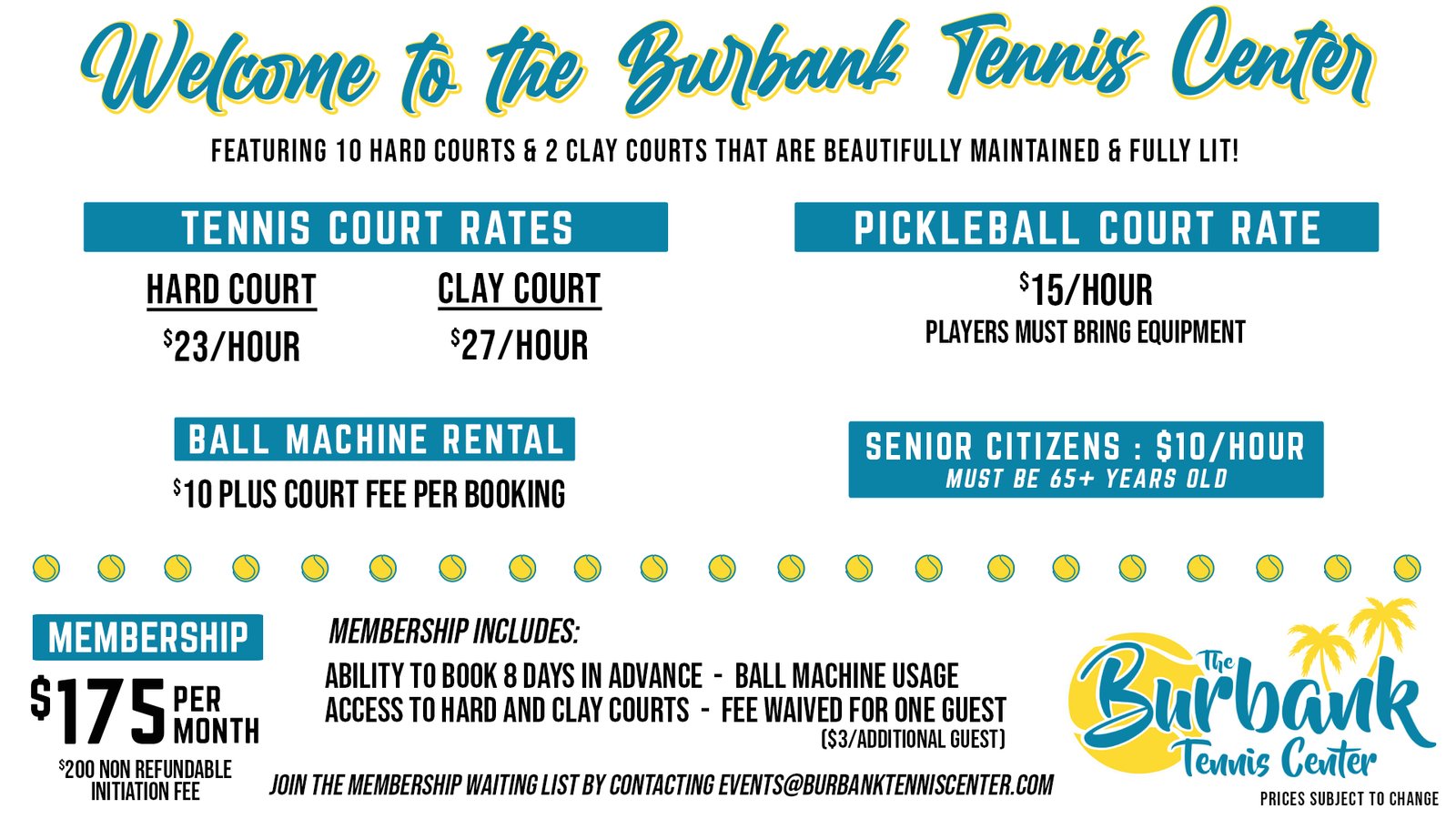 court rates